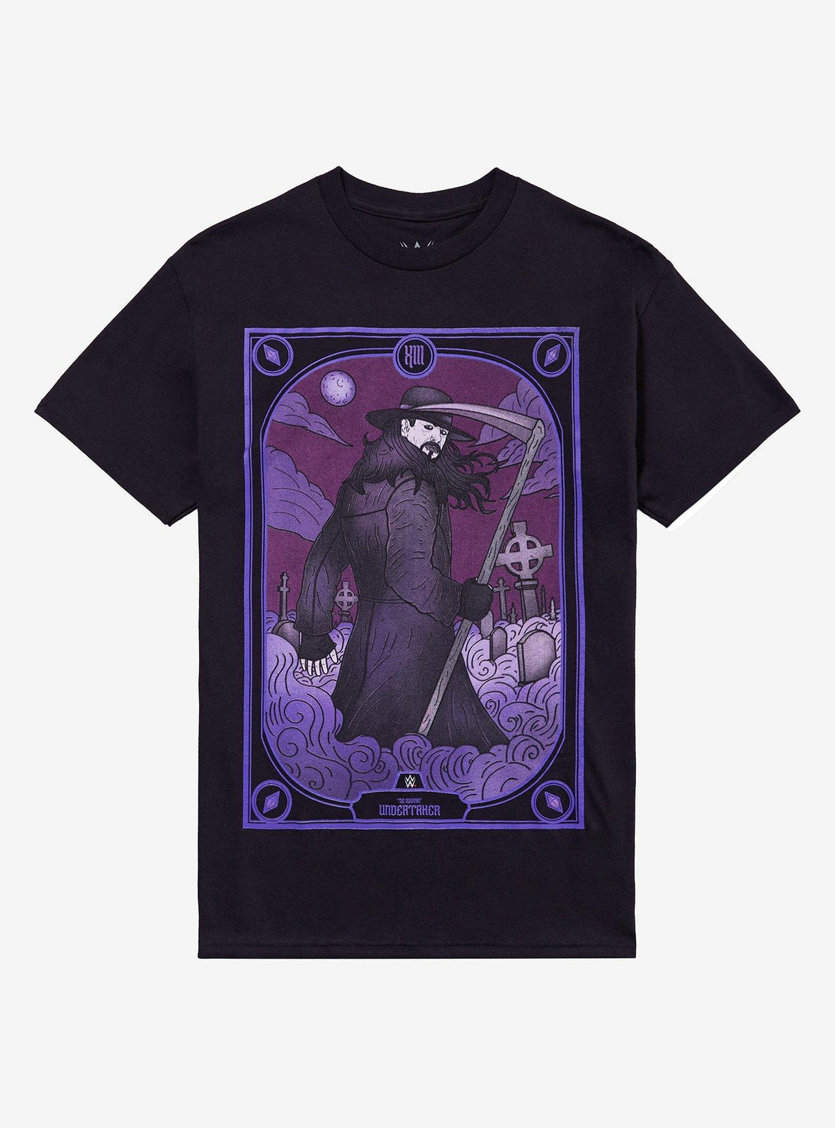 WWE The Undertaker Tarot Card T-Shirt By Sketch Scythe