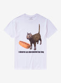 Cat Hotdog Meme T-Shirt By Got Funny