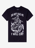 Do Not Hug Me Motorcycle T-Shirt By Got Funny 2