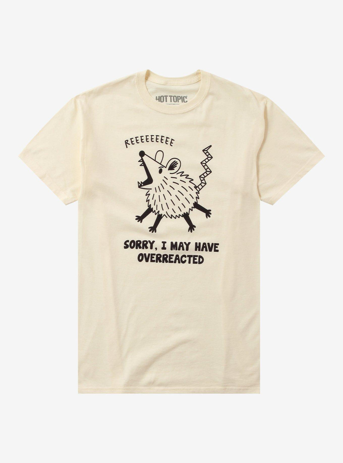 Overreacted Possum Yelling T-Shirt
