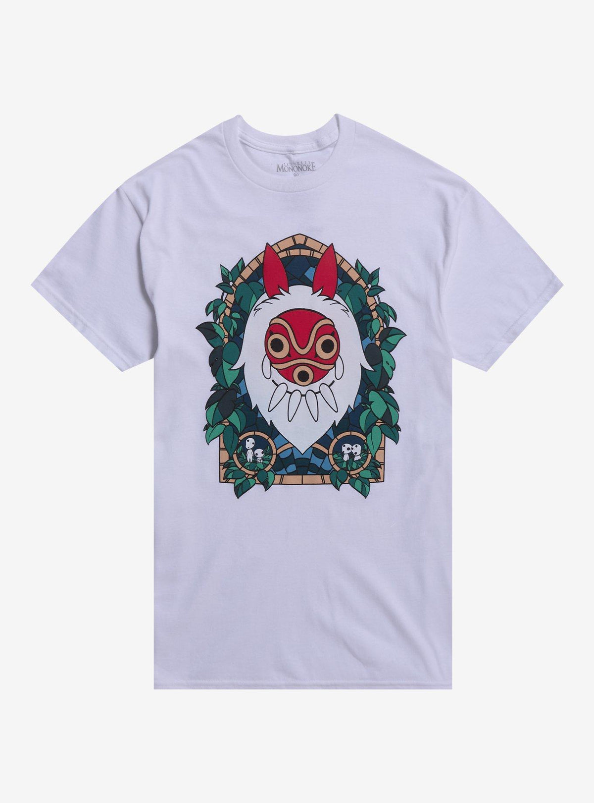 Studio Ghibli Princess Mononoke San Stained Glass T-Shirt