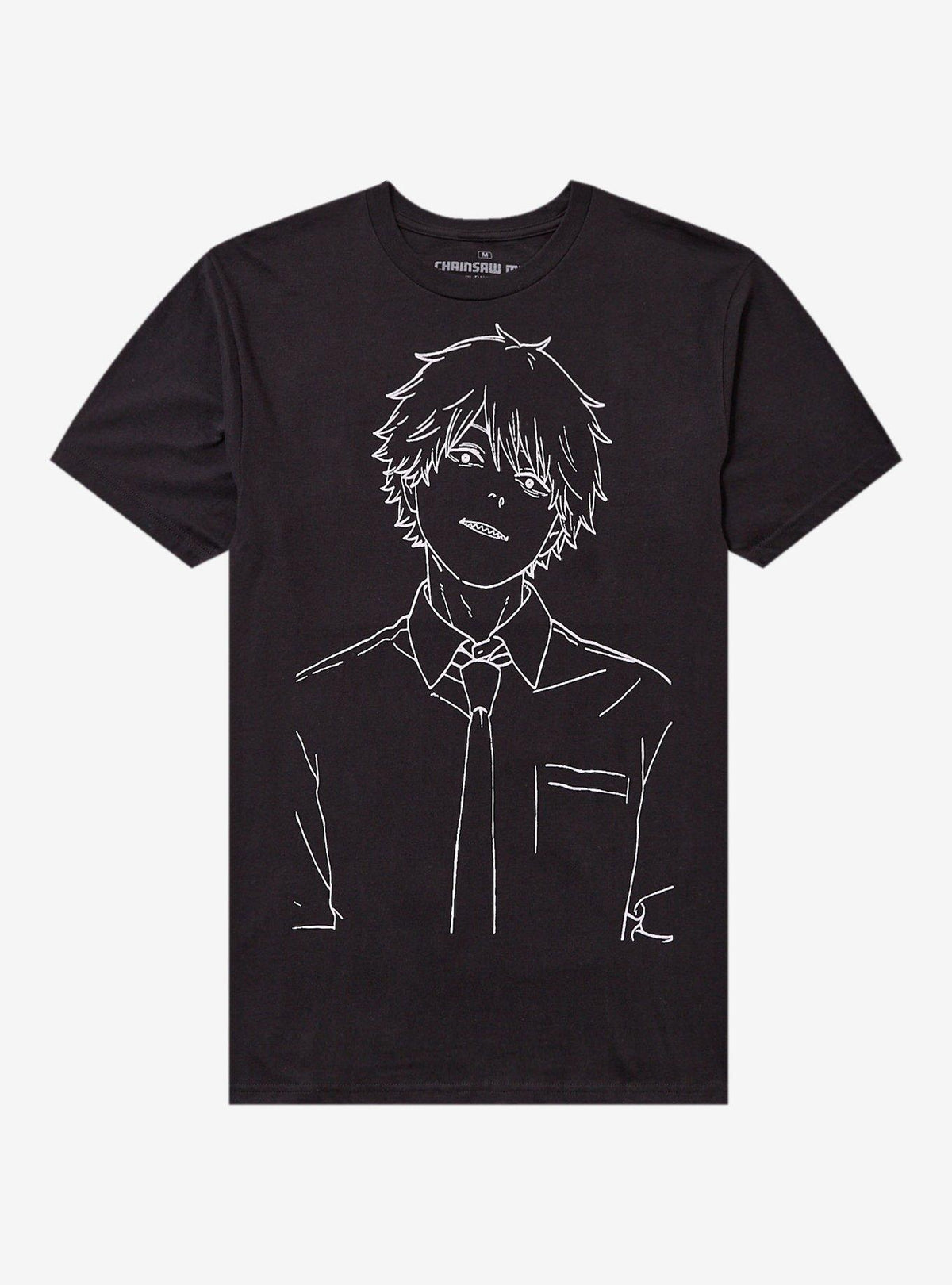 dark anime The Movie Reze Arc Denji Double-Sided T-Shirt