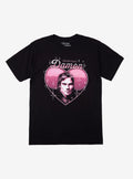 The Vampire Diaries Damon Heart Girls T-Shirt