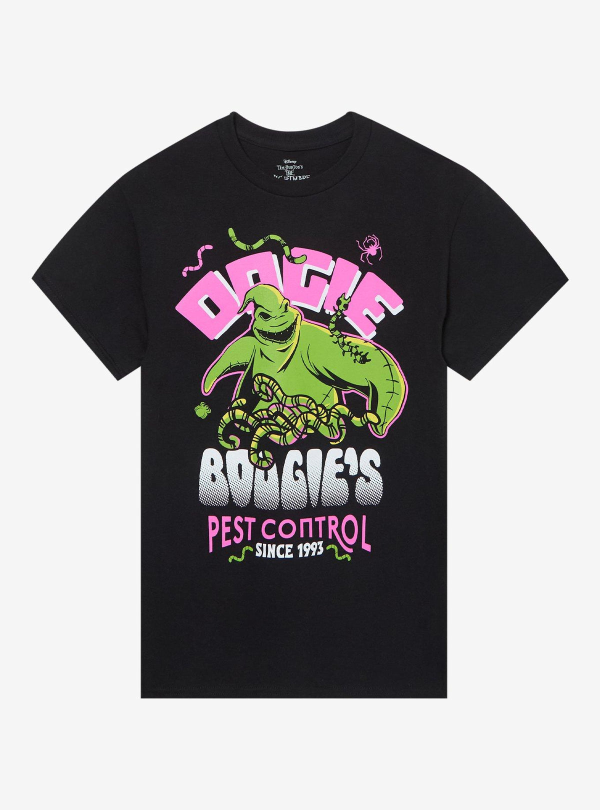spooky holiday Oogie Boogie Glow-In-The-Dark T-Shirt