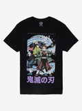 anime swordsman Kimetsu No Yaiba Giyu Tanjiro T-Shirt