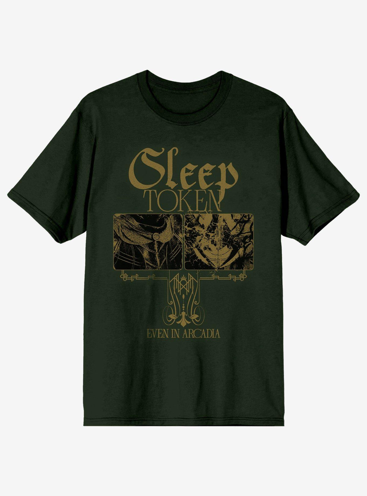 Sleep Token Even In Arcadia Sword Darker T-Shirt By Bundumb Visuals
