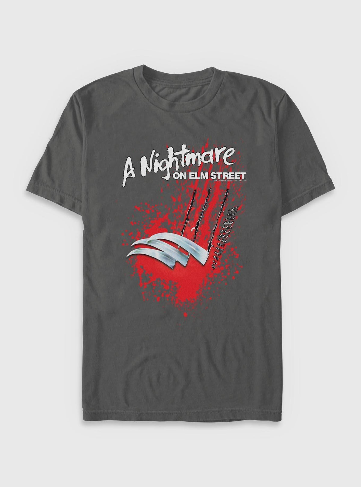 A Nightmare on Elm Street Claw Screech Garment Dye T-Shirt