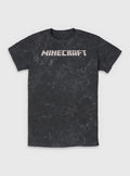 block building gamer Classic Logo Mineral Wash T-Shirt