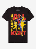 hero anime Vigilantes All Might Portrait T-Shirt 2