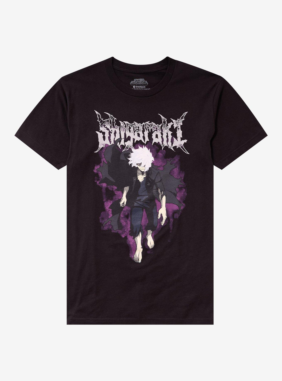 hero anime Shigaraki Metal T-Shirt