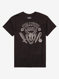 Stranger Things Hellfire Club Double-Sided Dark Wash T-Shirt 2