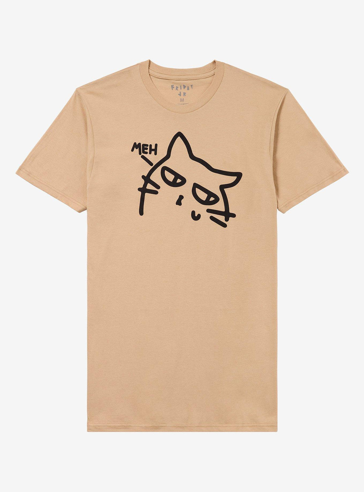 Meh Cat T-Shirt By Friday Jr