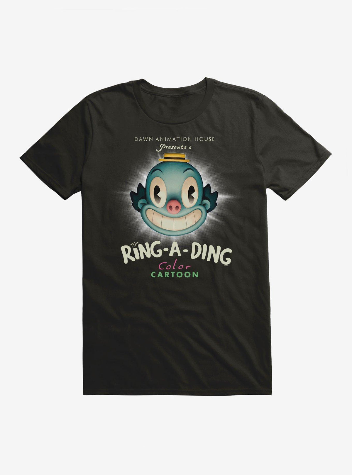 Doctor Who Mr Ring-A-Ding Color Cartoon T-Shirt