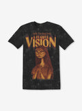 spooky holiday Sally Fearful Vision Dark Wash T-Shirt 2