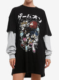 speedy hedgehog Characters Twofer T-Shirt Dress