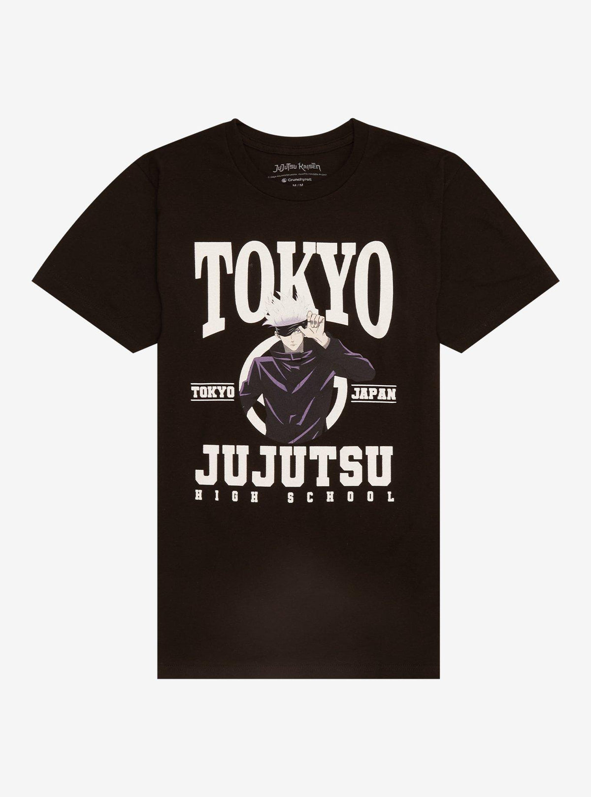 supernatural anime Gojo Tokyo Collegiate T-Shirt