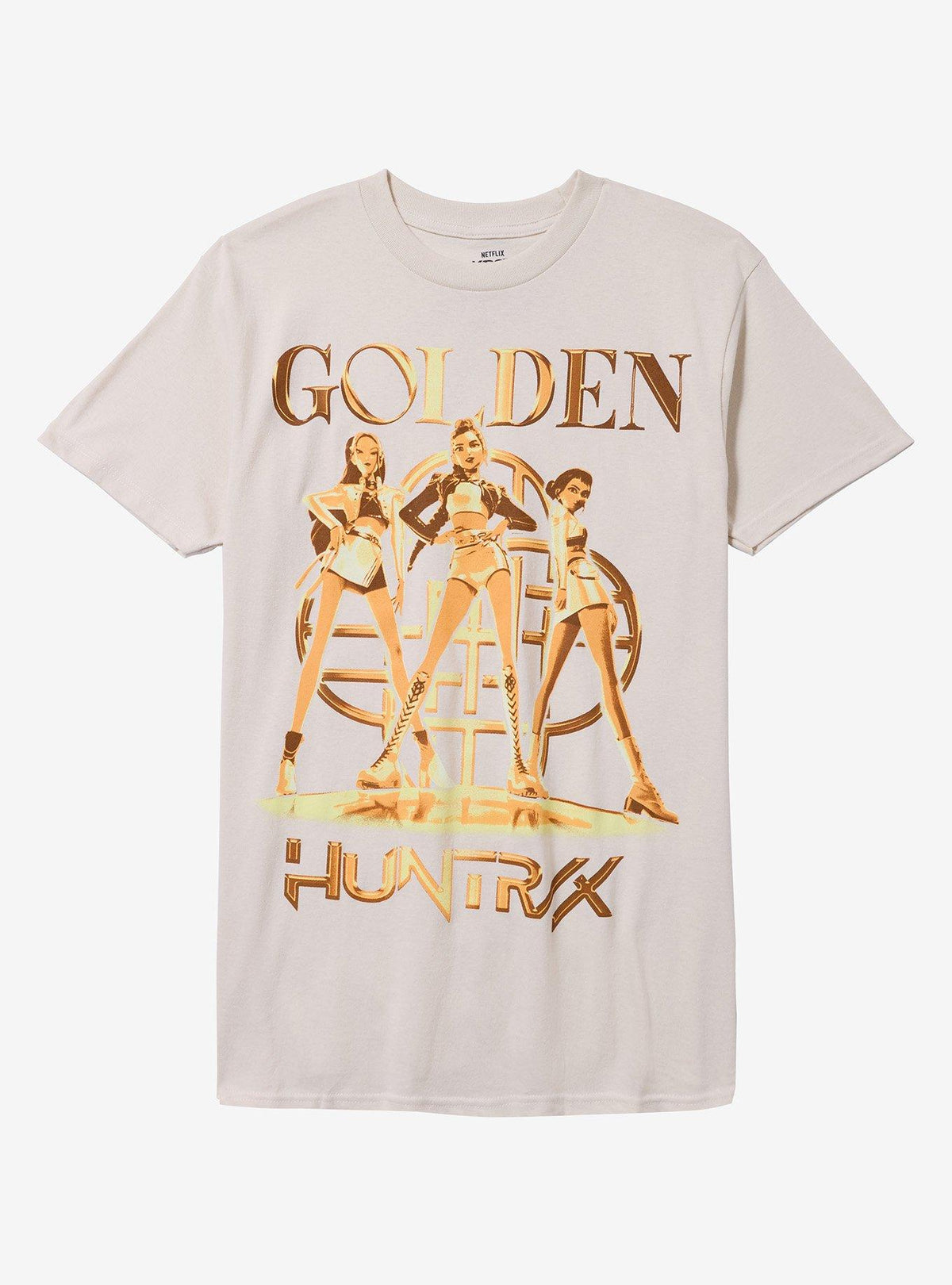 KPop Demon Hunters Huntrix Golden Tour T-Shirt 2