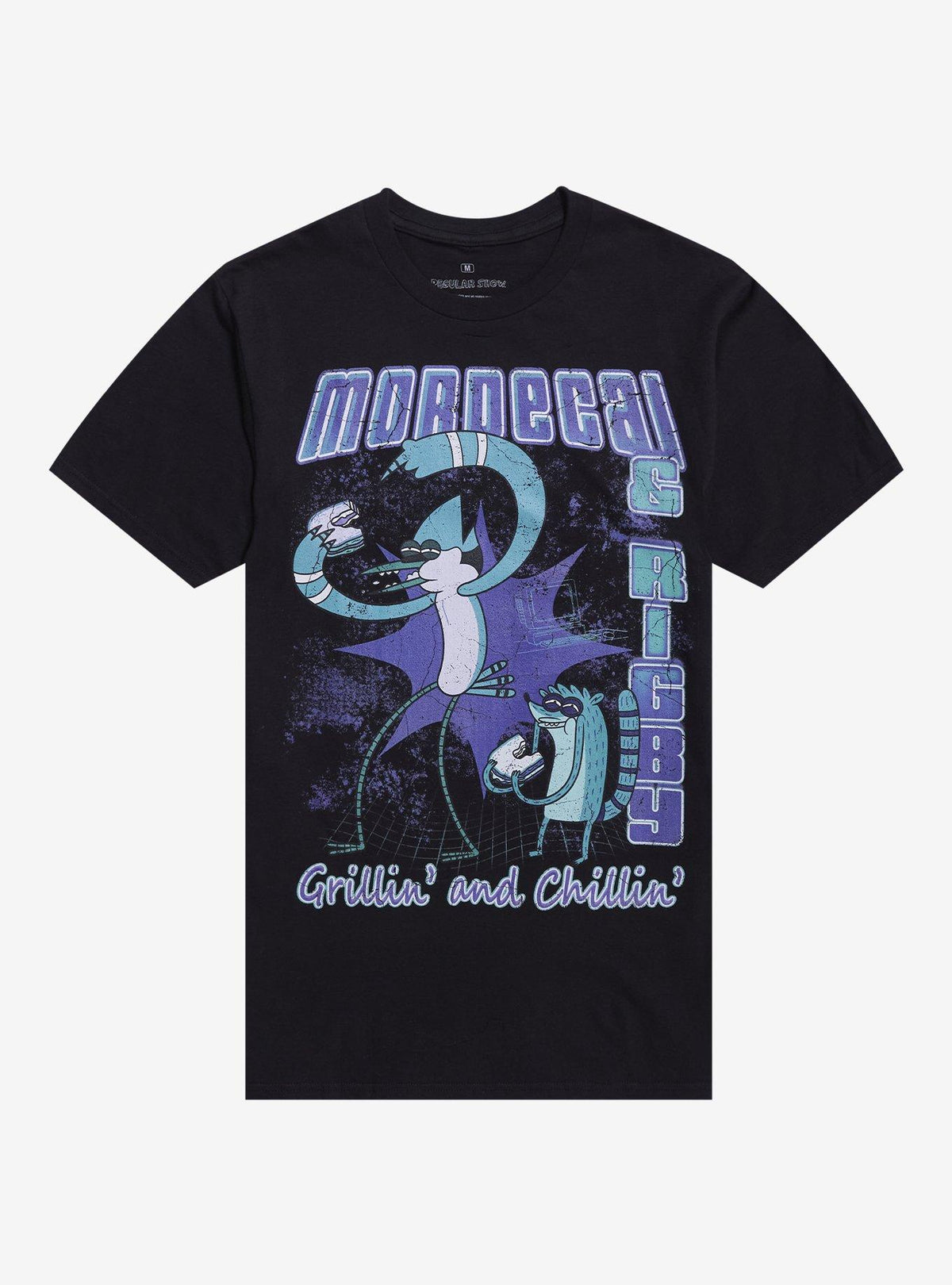 Regular Show Mordecai Rigby Grillin' T-Shirt