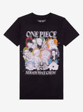 pirate anime Straw Hat Pirates Color Splatter T-Shirt