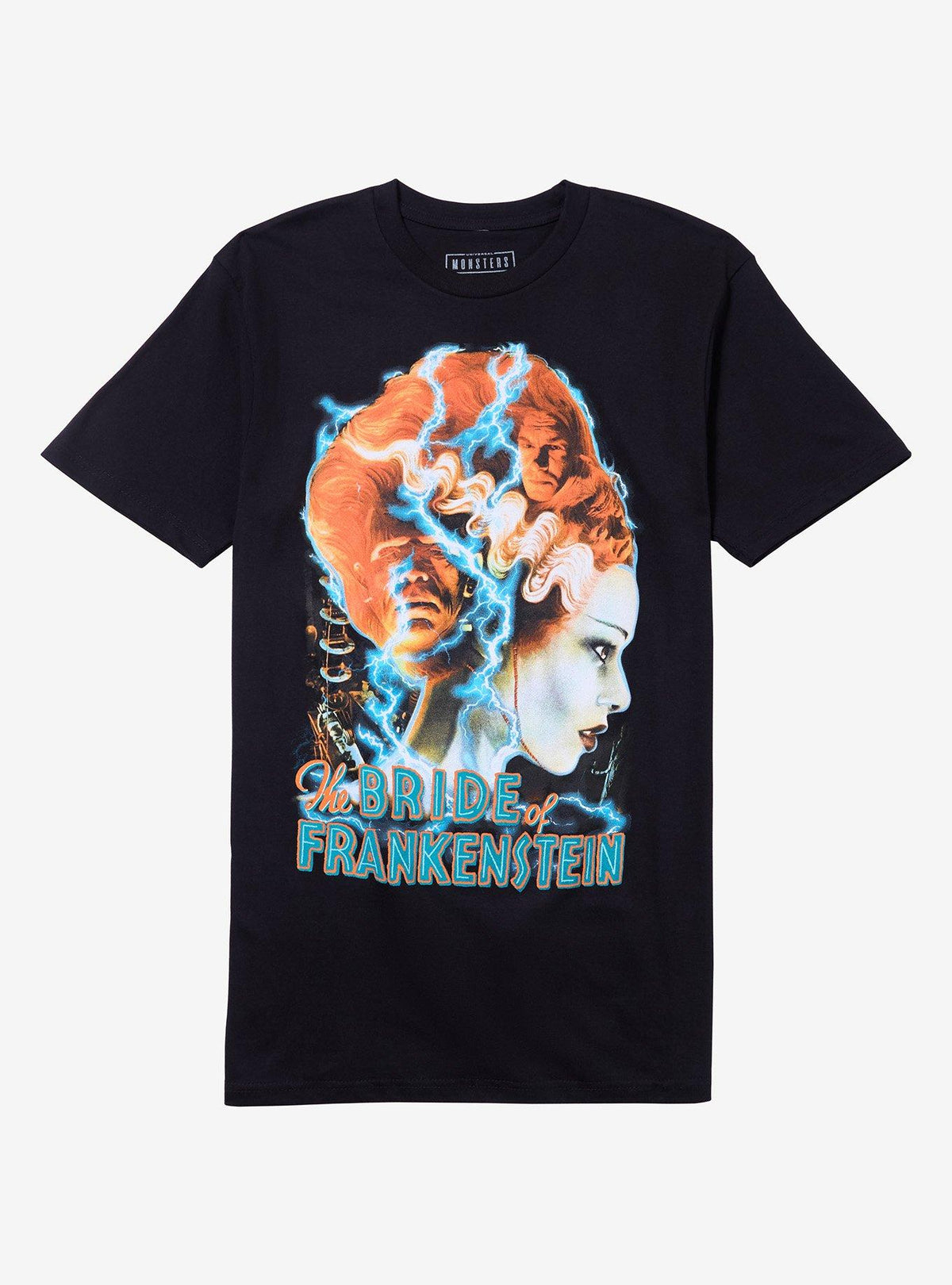 Rock Rebel Universal Monsters The Bride Of Frankenstein T-Shirt