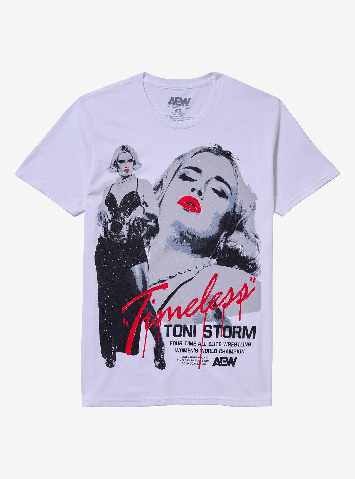 All Elite Wrestling Toni Storm Champion T-Shirt