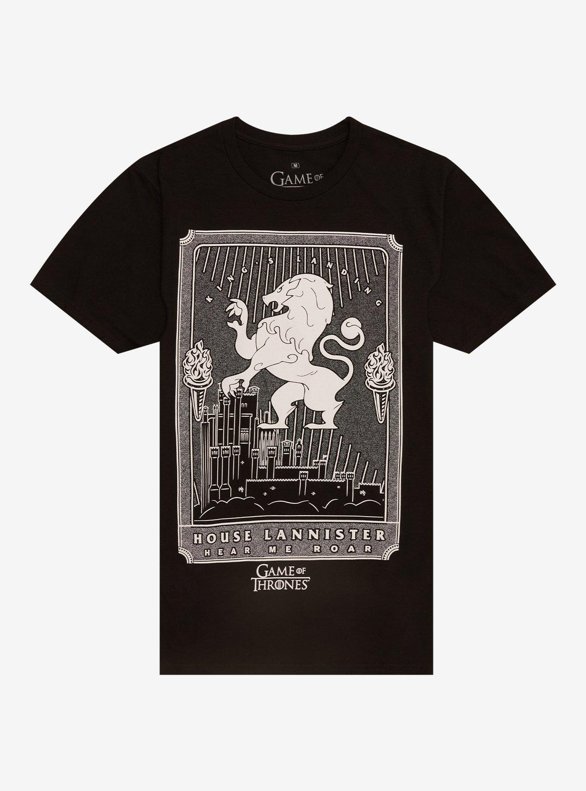 Game Of Thrones House Lannister Tarot Card T-Shirt