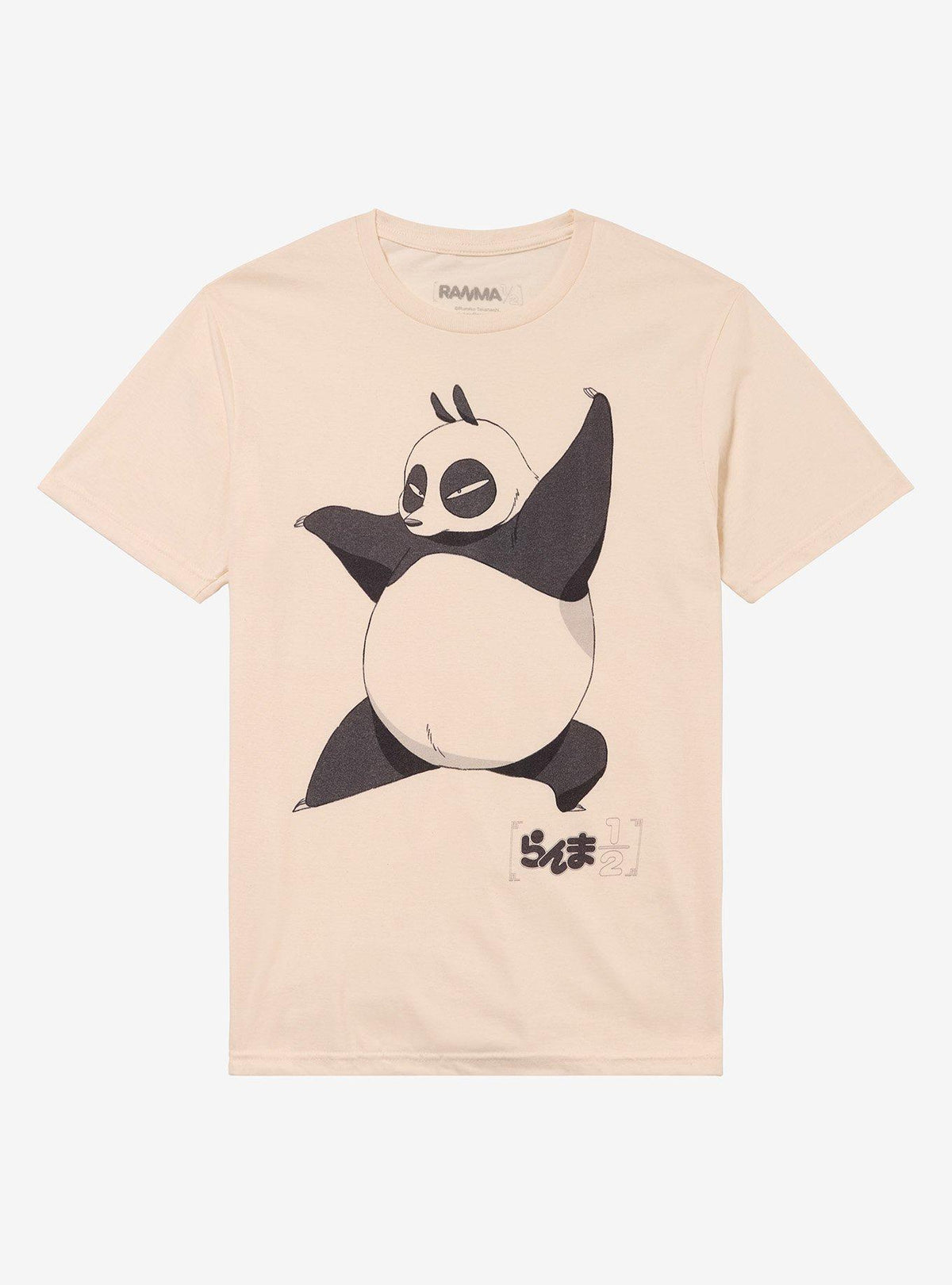 Ranma 1 2 Genma Saotome Panda T-Shirt 2
