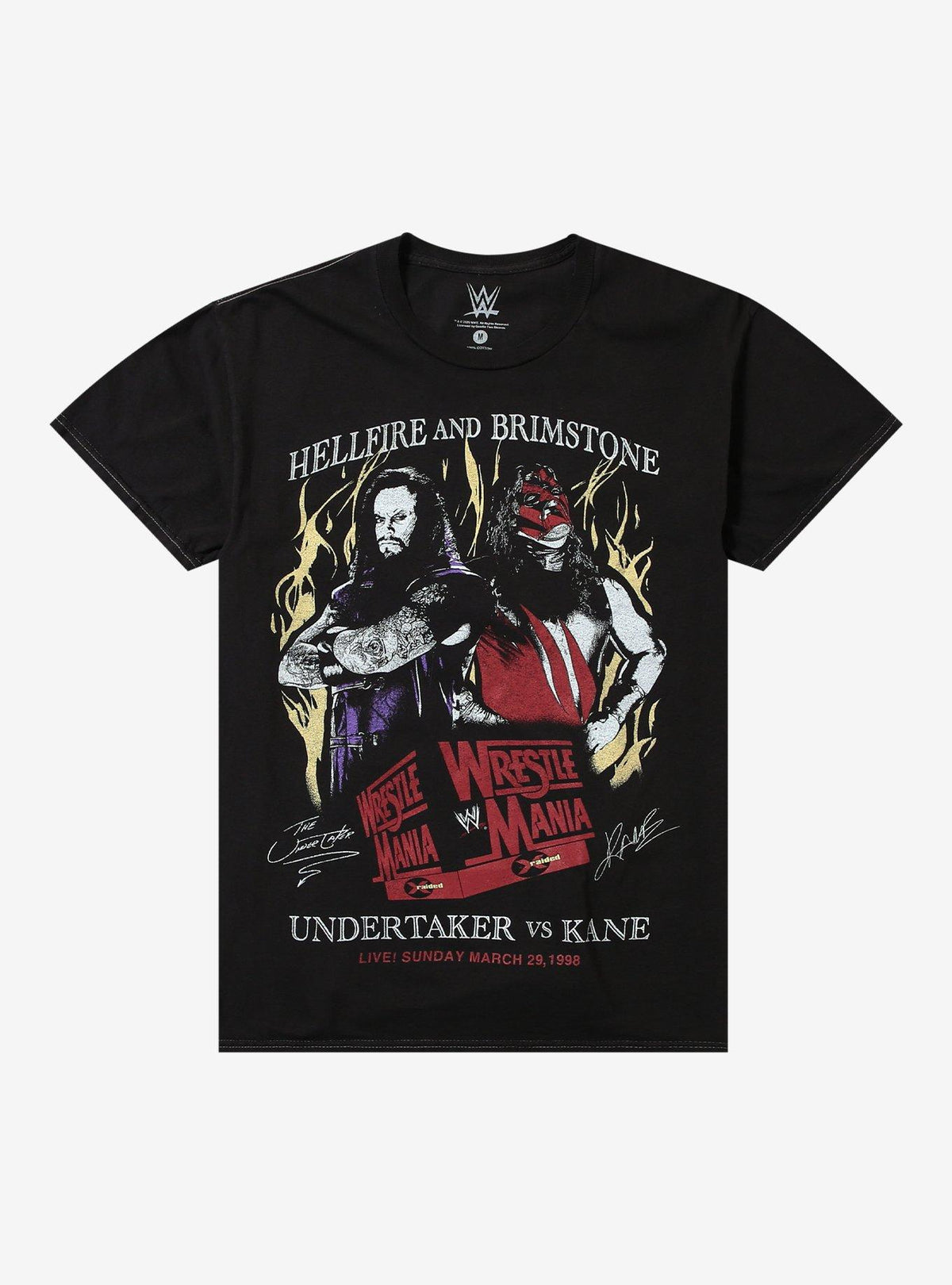 WWE Undertaker Vs Kane T-Shirt