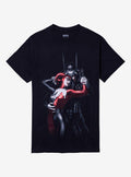 The dark vigilante Who Laughs Harley Quinn T-Shirt