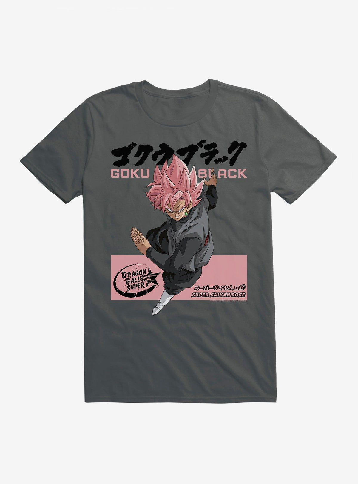 anime fighter Goku Black Super Saiyan Rose T-Shirt