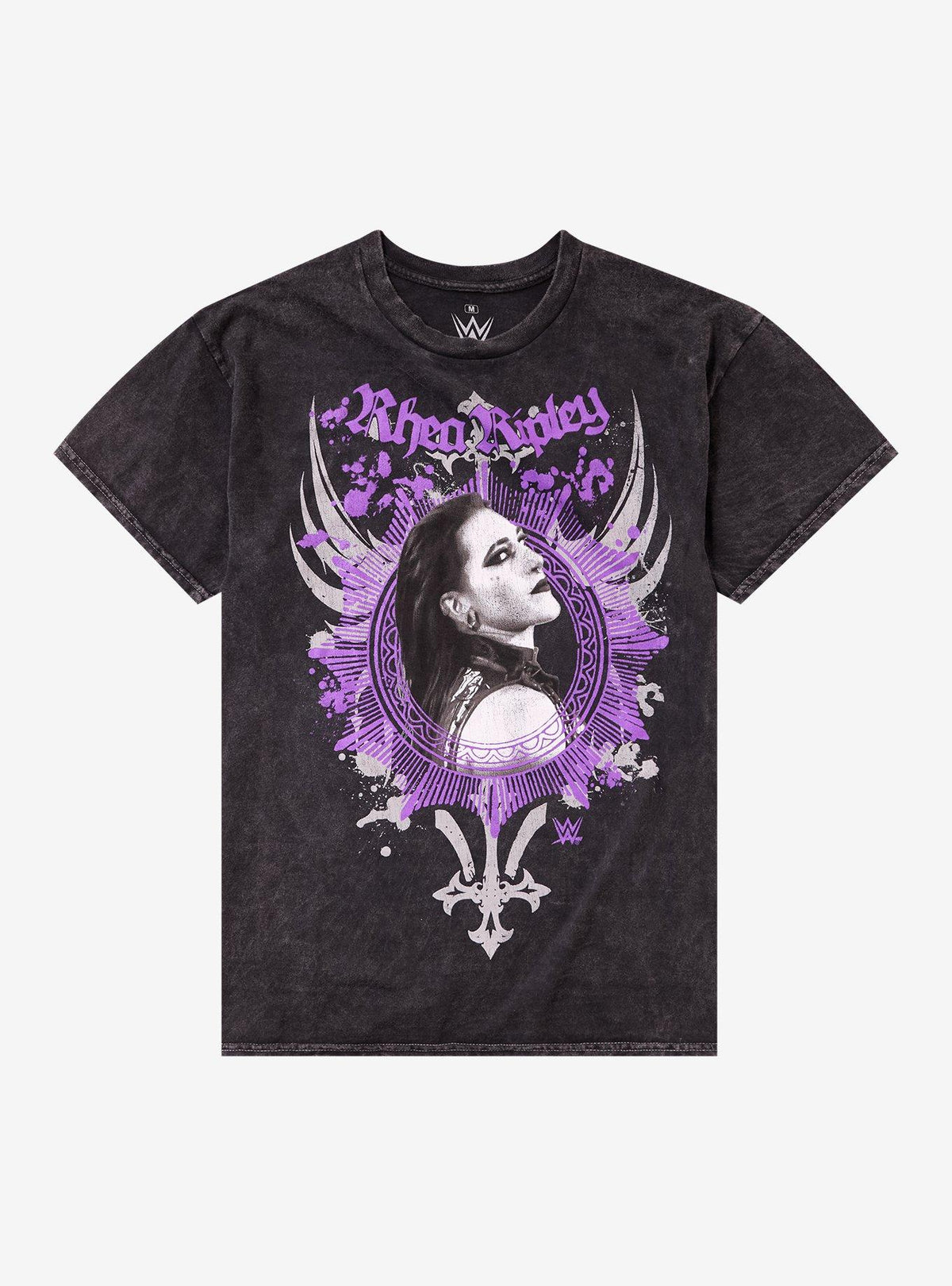 WWE Rhea Ripley Mineral Wash T-Shirt