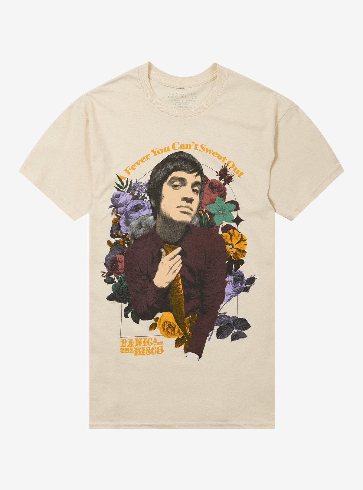 Panic At The Disco A Fever You Can't Sweat Out Brendon Urie Portrait T-Shirt
