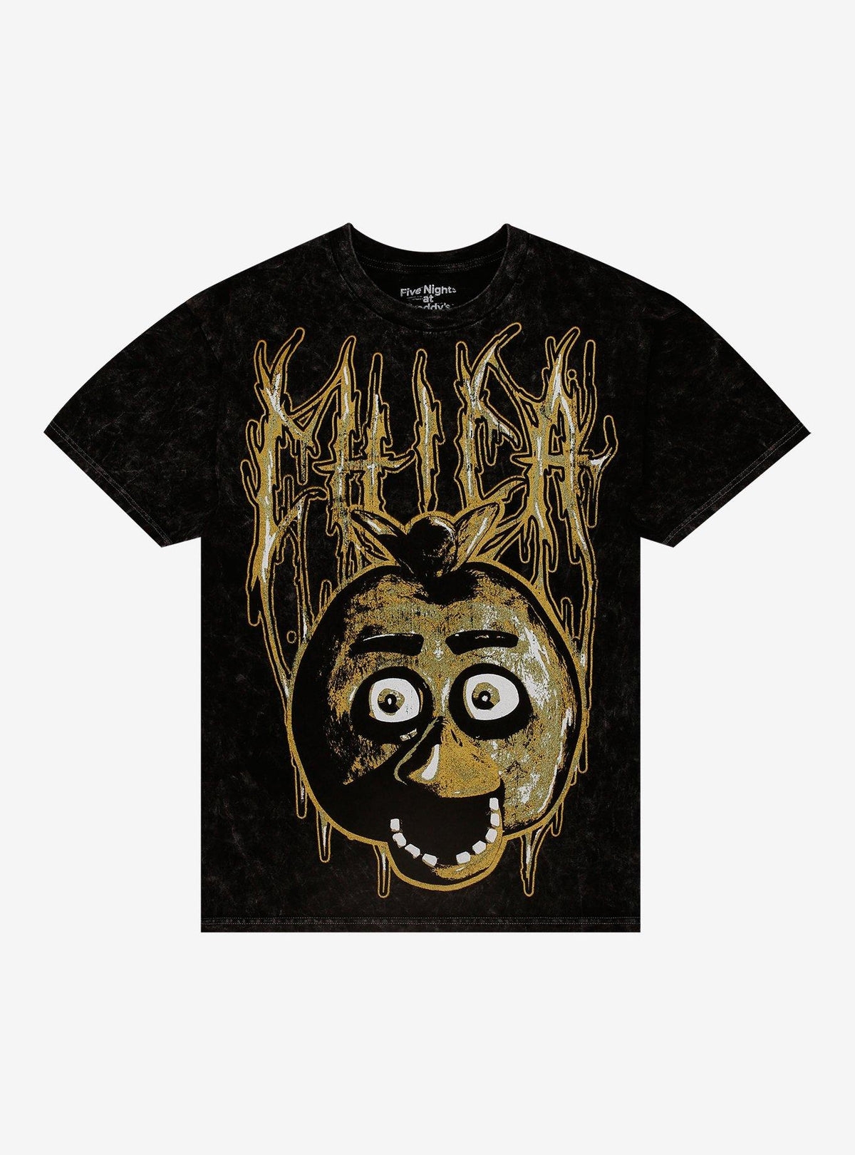 animatronic horror Chica Metal T-Shirt 5