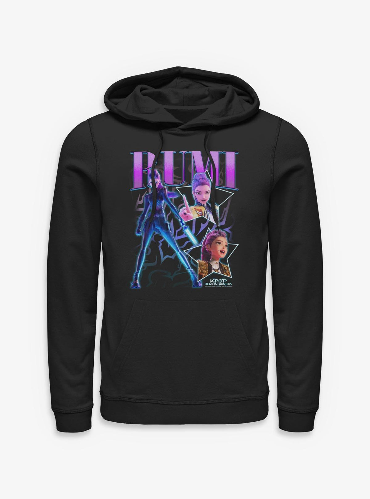 KPop Demon Hunters Rumi Collage Hoodie