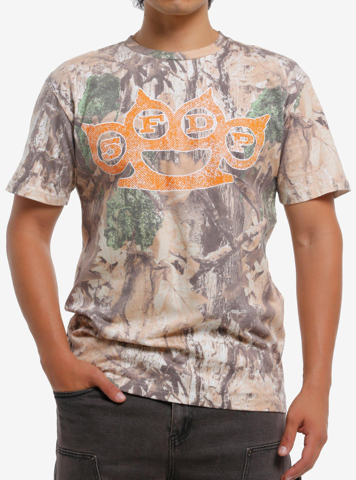Five Finger Death Punch Brass Knuckles Camouflage T-Shirt | Premium Unisex T-Shirt, Trending Graphic Tee