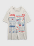Poppy Playtime Player Don't Get Caught Girls Oversized T-Shirt
