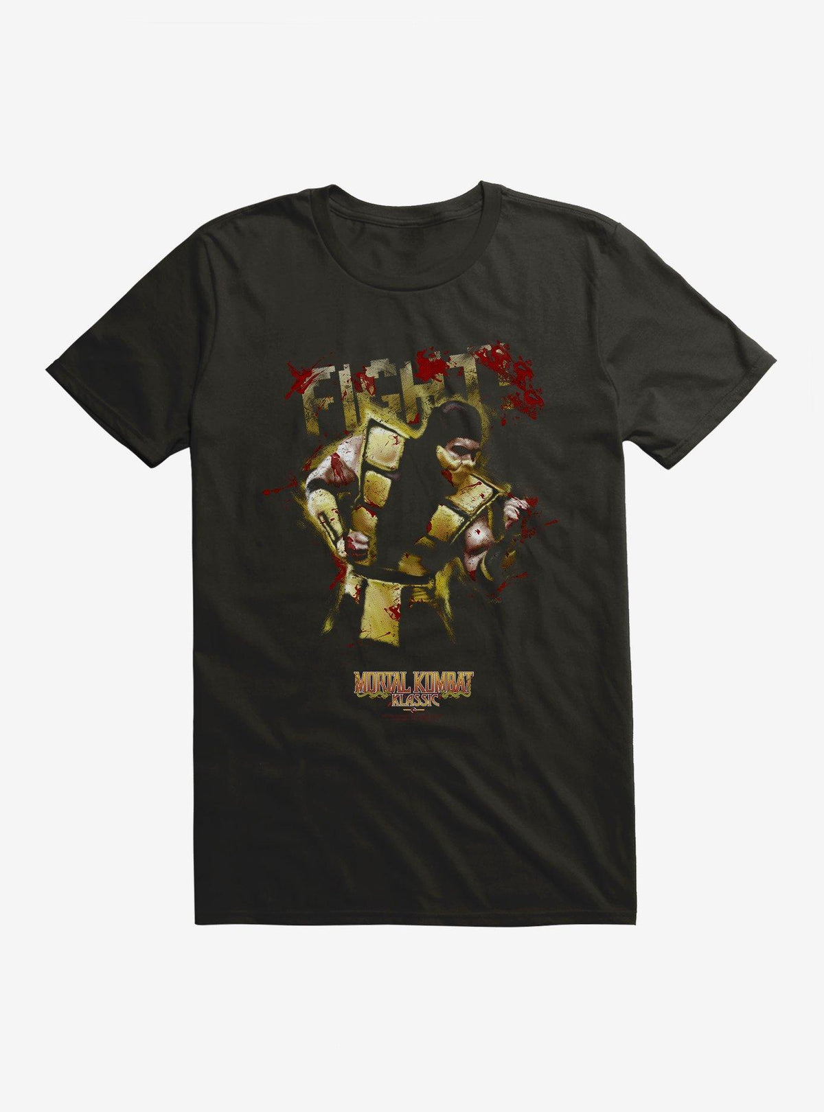 Mortal Kombat Klassic Scorpion Fight T-Shirt