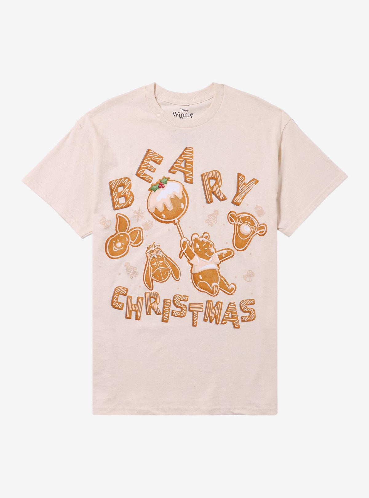 Winnie The Pooh Beary Christmas Cookies T-Shirt 3
