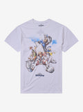 Kingdom Hearts Sketch Poster T-Shirt