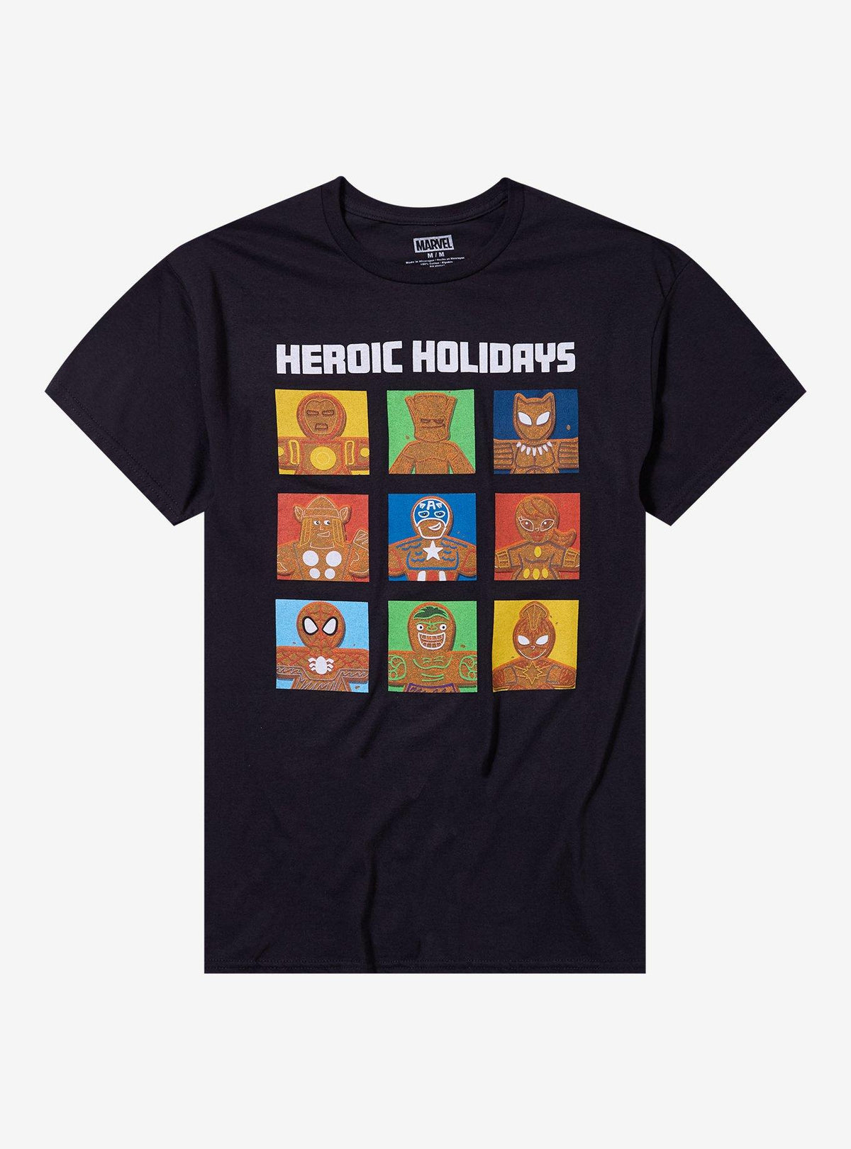 Avengers Gingerbread Cookie T-Shirt 2