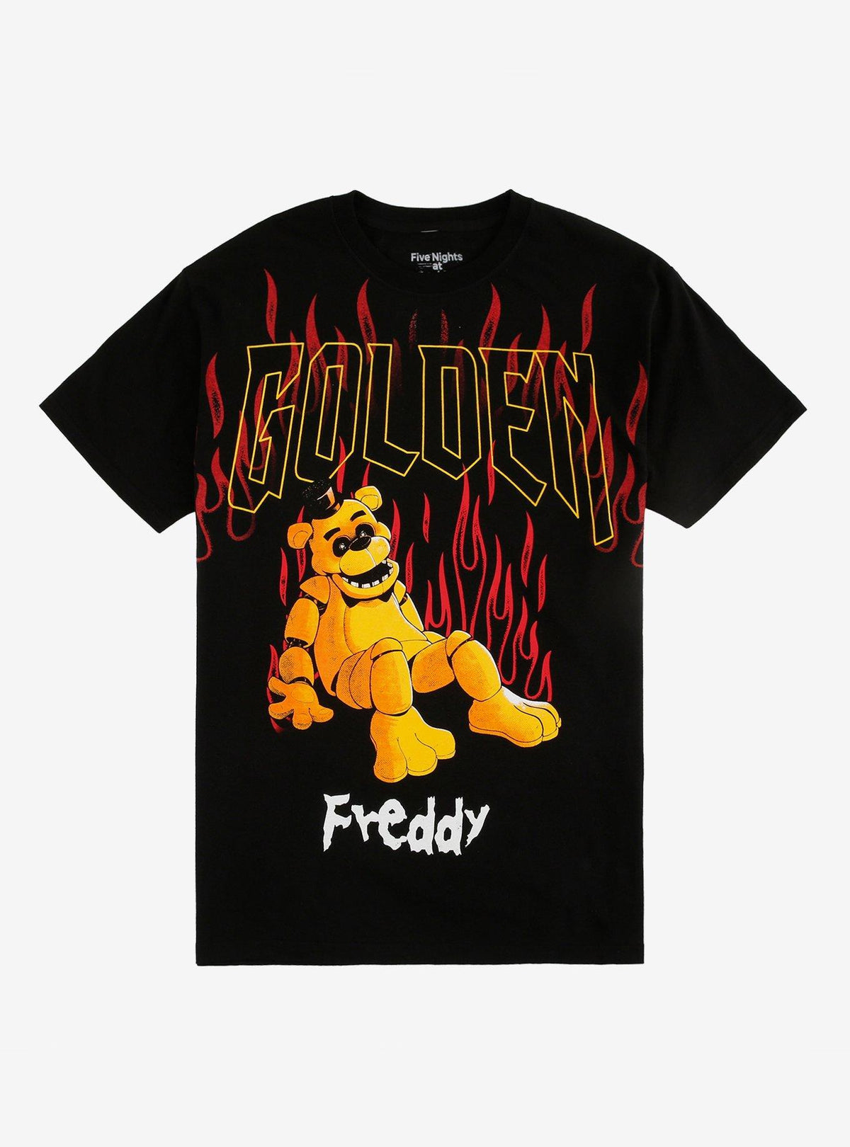 animatronic horror Golden Freddy T-Shirt