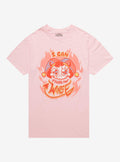 The Amazing Digital Circus Pomni Flame Pink T-Shirt | Premium Unisex T-Shirt, Trending Graphic Tee
