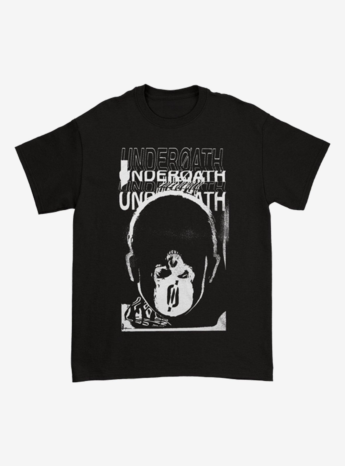 Underoath Upside Down Skull T-Shirt