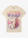 Star Wars Trio Glitter T-Shirt | Premium Unisex T-Shirt, Trending Graphic Tee