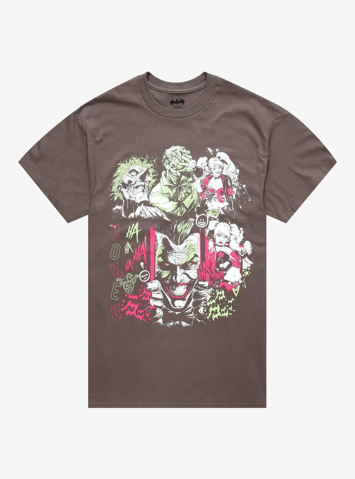 dark vigilante Joker Harley Collage T-Shirt