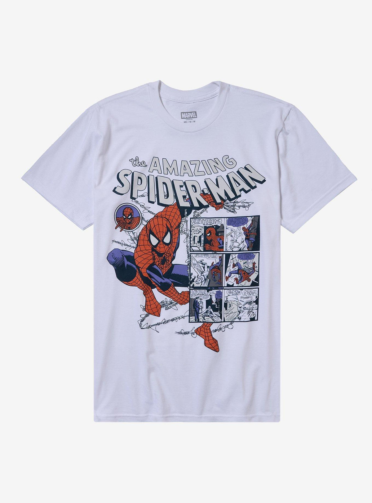 The Amazing web hero Panels T-Shirt