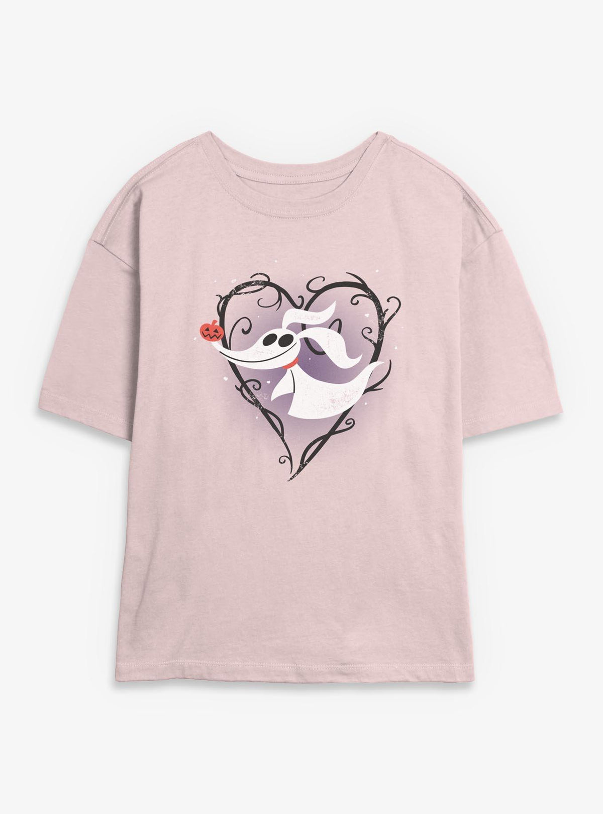 spooky holiday Zero Pumpkin Nose Girls Skimmer T-Shirt