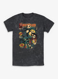 spooky holiday Comic Cover Mineral Wash T-Shirt 2