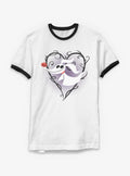 spooky holiday Zero Pumpkin Nose Ringer T-Shirt