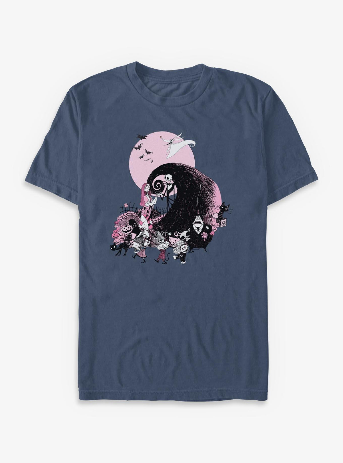 spooky holiday Classic Scene Group Garment Dye T-Shirt